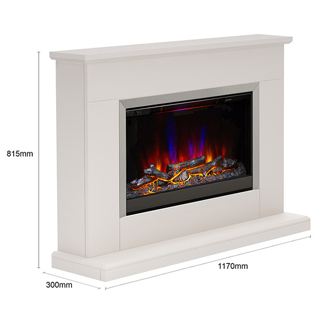 Hansford Fireplace Suite Dimensions