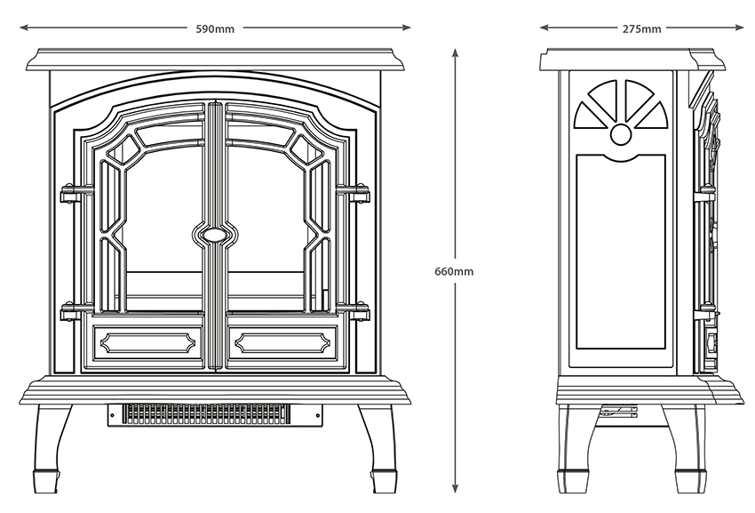 Lincoln Electric Stove Sizes
