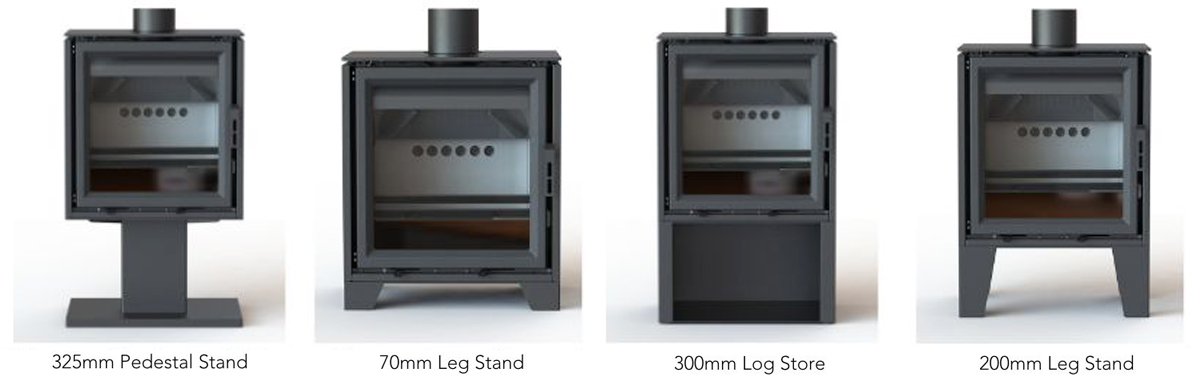 Plinth Options for the Ecostar 5 Freestanding Stove