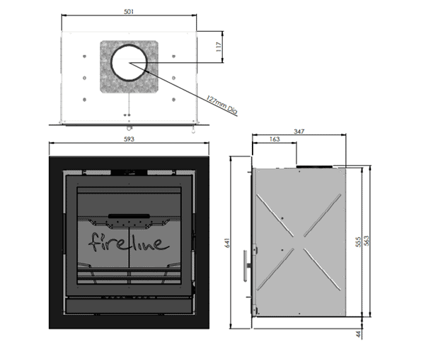4 Sided Fireline FPi5W Sizes