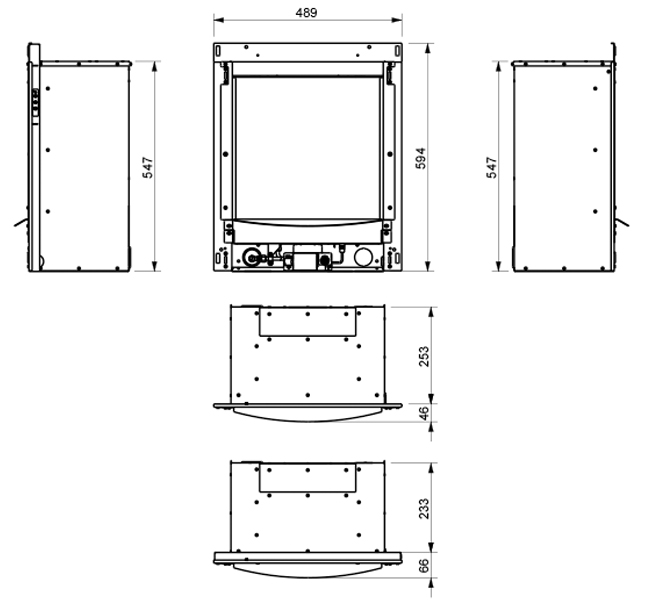 Flavel Romance Gas Fire Sizes