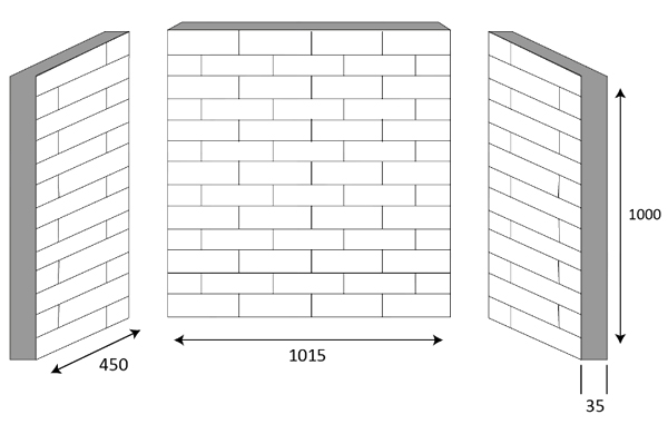 Gallery Rustic Brick Fireplace Chamber Panels Dimensions