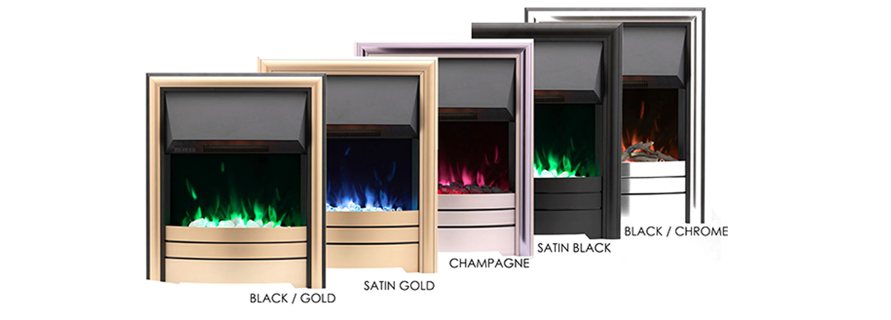 Sandon Electric Fire Colours