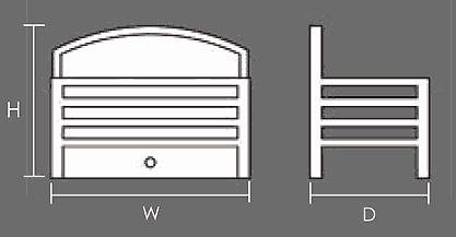 Gallery Basket Fire Sizes