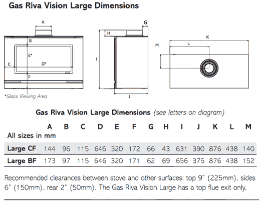 Image result for gazco vision large gas stove