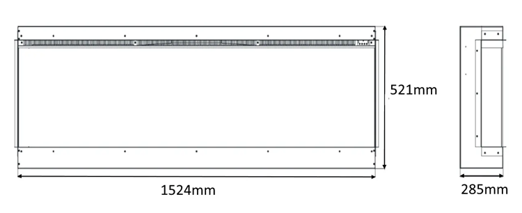 Hunter EF60 Sizes