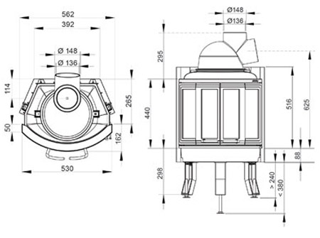 Nordpeis NI-22 Sizes
