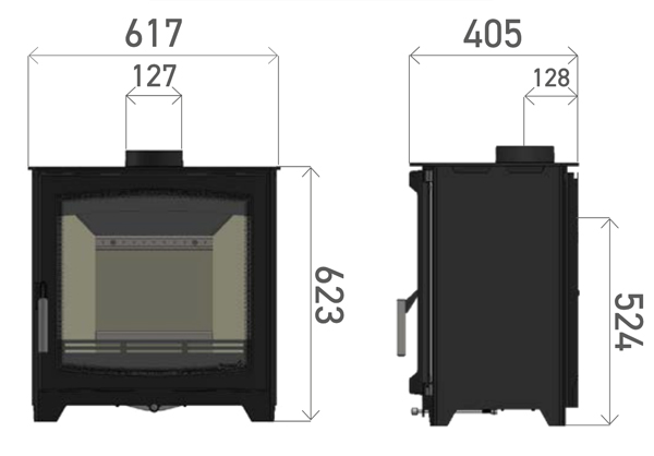 Parkray Aspect 8 Eco Sizes