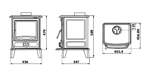 Cast Tec Puma 5 Stove Sizes