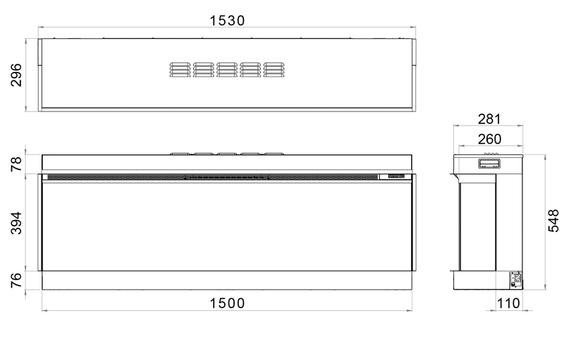 Solus VS150 Plus Sizes