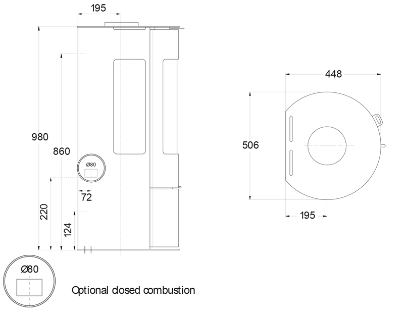 Uniq 37 Stove Sizes | Westfire Stoves