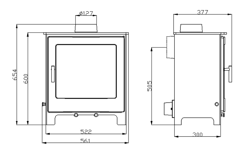 Woodford Lowry 5XL Dimensions