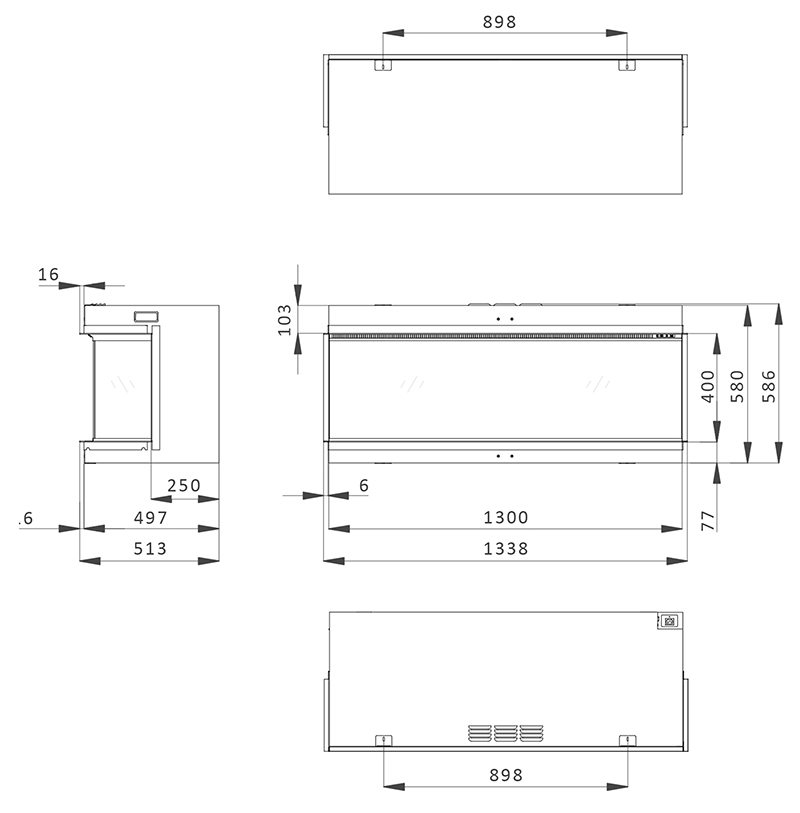 Solus iX13 Dimensions