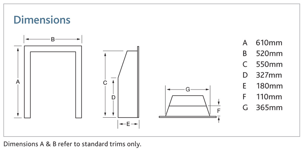 Kinder Camber HE Sizes