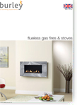 Burley Flueless Gas Fires Brochure 2013