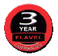 Flavel Fires 3 Year Guarantee