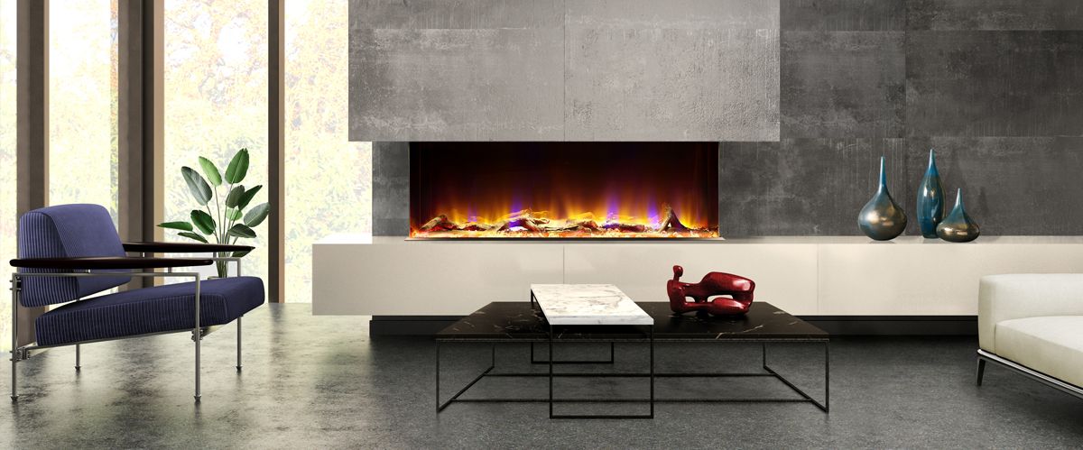 Amazing New 3-Sided Electric Fires from Celsi